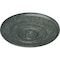 Ekena Millwork Dylar Ceiling Medallion (Fits Canopies up to 6 1/4"), 30"OD x 2 1/4"P, Athenian Green Crackle CM30DYAGC - alternate 4